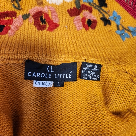 Carole Little wool blend cardigan - Picture 4 of 11